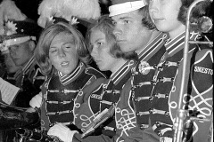 High school bands at Houck Stadium c 1964