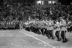 High school bands at Houck Stadium c 1964