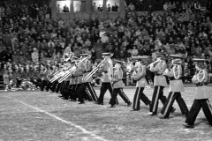 High school bands at Houck Stadium c 1964