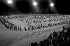 High school bands at Houck Stadium c 1964