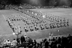 High school bands at Houck Stadium c 1964