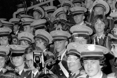 High school bands at Houck Stadium c 1964