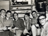 Girardot Photo staff (l to r) Jim Stone, Ronald Dost, head photographer Ken Steinhoff, Skip Stiver, Joe Snell, Gary Fischer. Taken in CHS darkroom c 1964