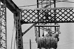 Mill Street Bridge demolition 08-25-1970