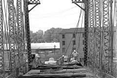 Mill Street Bridge demolition 08-25-1970