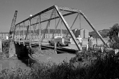 Mill Street Bridge demolition 08-25-1970