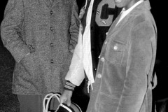 Charlie Duncan and Fanny Clemmons at Central High School vs Perryville Homecoming football game for 1965 Girardot