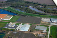 Aerial - Businesses along Nash Road 04-17-2011