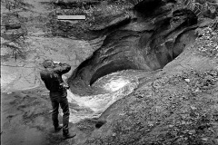 Lila Steinhoff photos of Old Man's Cave 04-20-1970