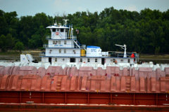 Towboats crossing off Cape 08-13-2013