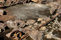 Tower rock and quarry at low water 10-28-2011