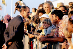 Prince Philip during Feb. 20-21 visit to Bahamas