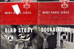 Boy Scout Merit Badge books c 1960s