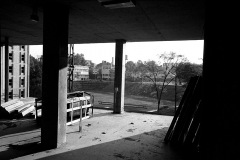 Construction on Southeast Missouri State College (University) campus 1966