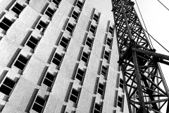 Construction on Southeast Missouri State College (University) campus 1966