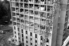 Construction on Southeast Missouri State College (University) campus 1966