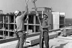 Construction on Southeast Missouri State College (University) campus 1966