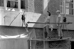 Construction on Southeast Missouri State College (University) campus 1966