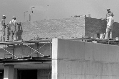 Construction on Southeast Missouri State College (University) campus 1966