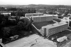 Construction on Southeast Missouri State College (University) campus 1966