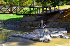 Shari Stiver in Jackson City Park 10-18-2012