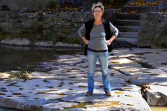 Shari Stiver in Jackson City Park 10-18-2012