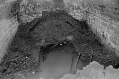 Beer or wine cellar uncovered near SEMO on North Sprigg April 1966