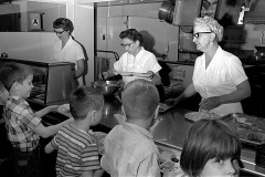 Trinity Lutheran School cafeteria 02-13-1967