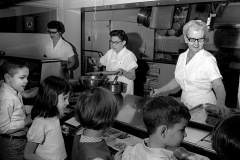 Trinity Lutheran School cafeteria 02-13-1967
