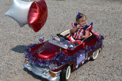 Wilkesville OH 4th of July parade 07-04-2015