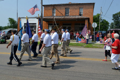 Wilkesville OH 4th of July parade 07-04-2015