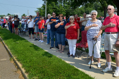 Wilkesville OH 4th of July parade 07-04-2015