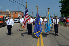 Wilkesville OH 4th of July parade 07-04-2015