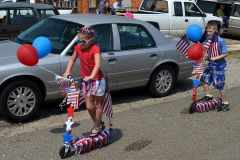 Wilkesville OH 4th of July parade 07-04-2015