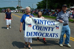 Wilkesville OH 4th of July parade 07-04-2015