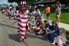 Wilkesville OH 4th of July parade 07-04-2015