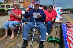 Wilkesville OH 4th of July parade 07-04-2015