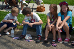 Wilkesville OH 4th of July parade 07-04-2015