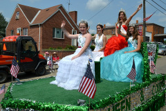 Wilkesville OH 4th of July parade 07-04-2015