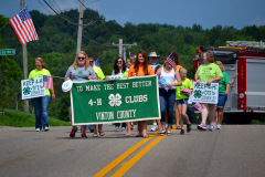 Wilkesville OH 4th of July parade 07-04-2015