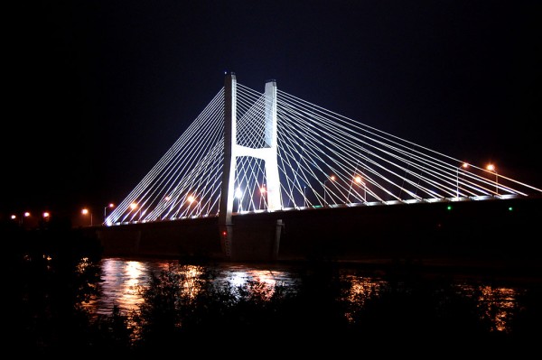 Bill Emerson Memorial Bridge taken from old bridge overlook