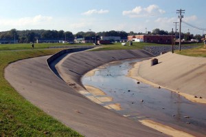 Cape LaCroix Creek in Cape Girardeau, Mo.