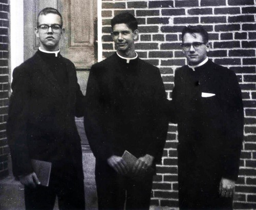 1965 John Mueller, Rick Meinz, Ken Steinhoff in church play