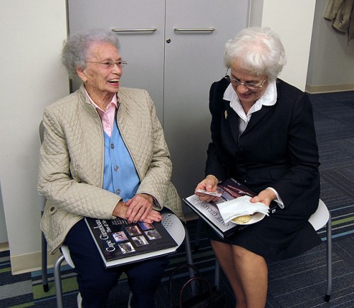 Mary Steinhoff and Jo Ann Bock at Tom Nuemeyer book signing 03-14-2010