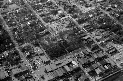 Aerial Common Pleas Courthouse 04-14-1964