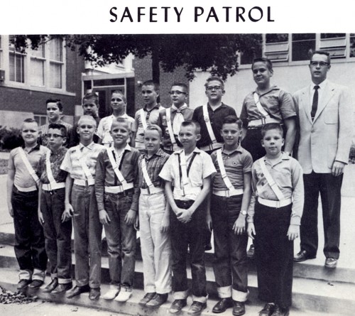1961 Trinity Lutheran School Yearbook Safety Patrol