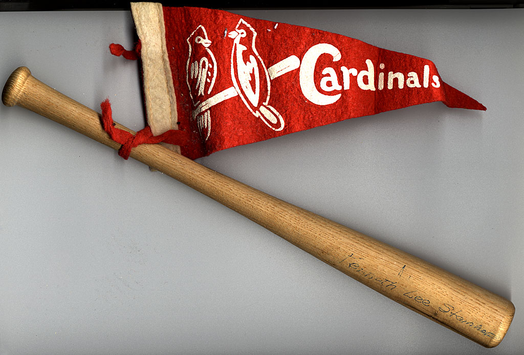 VINTAGE St. Louis Cardinals Baseball Pennant Very Old! Looks Great