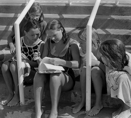 Lila Perry Steinhoff synchronized swim team 08-14-1967