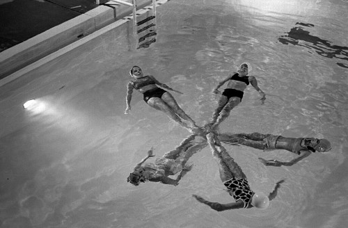 Lila Perry Steinhoff synchronized swim team 08-14-1967