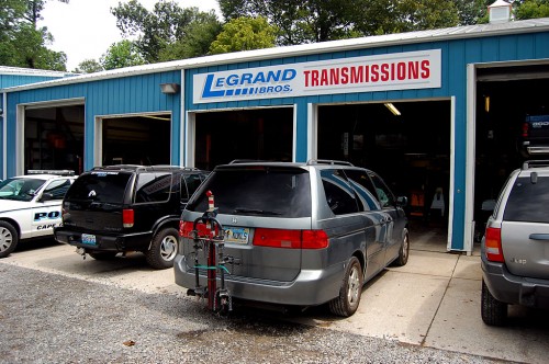 Ken Steinhoff  Honda Odyssey van at LaGrand Bros Transmissions 08-19-2011